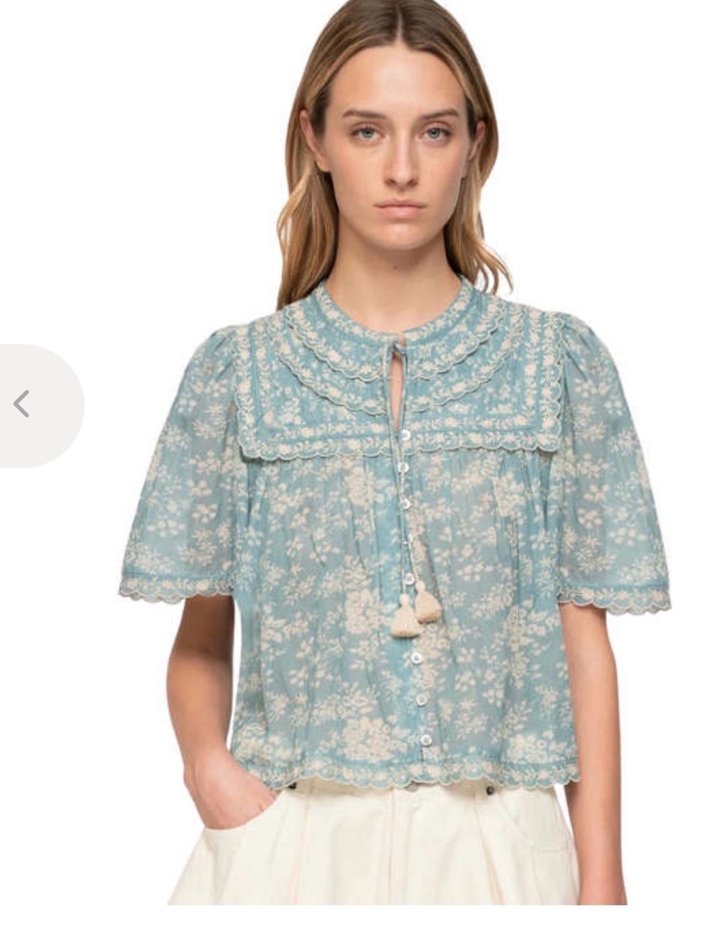 SEA Cotton Kirsten Top XS